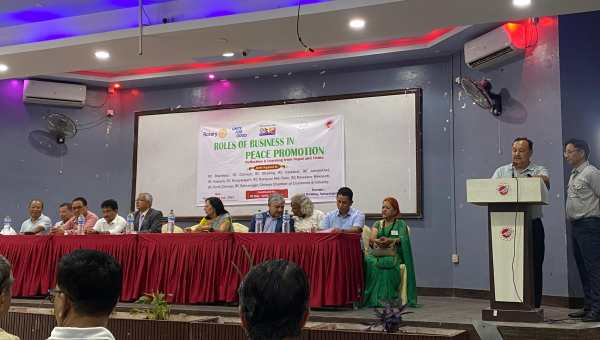 शान्ति प्रवद्र्धनमा व्यवसायको भूमिका नेपाल र चिनको अनुभव र सिकाई विषयक अन्तरक्रिया कार्यक्रम सम्पन्न